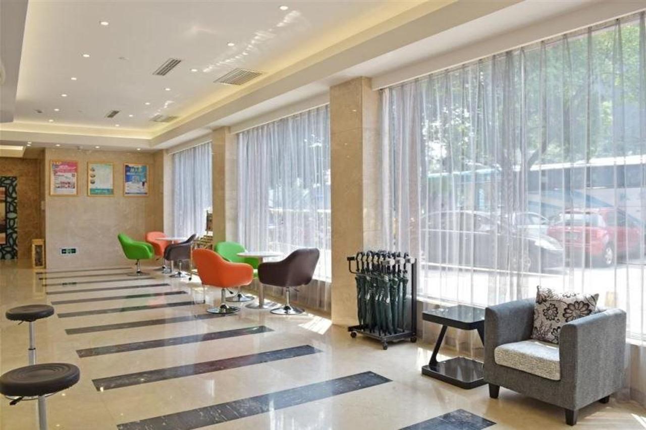 Greentree Inn Jiangsu Changzhou Dinosaur Park Global Harbor Express Hotel Esterno foto